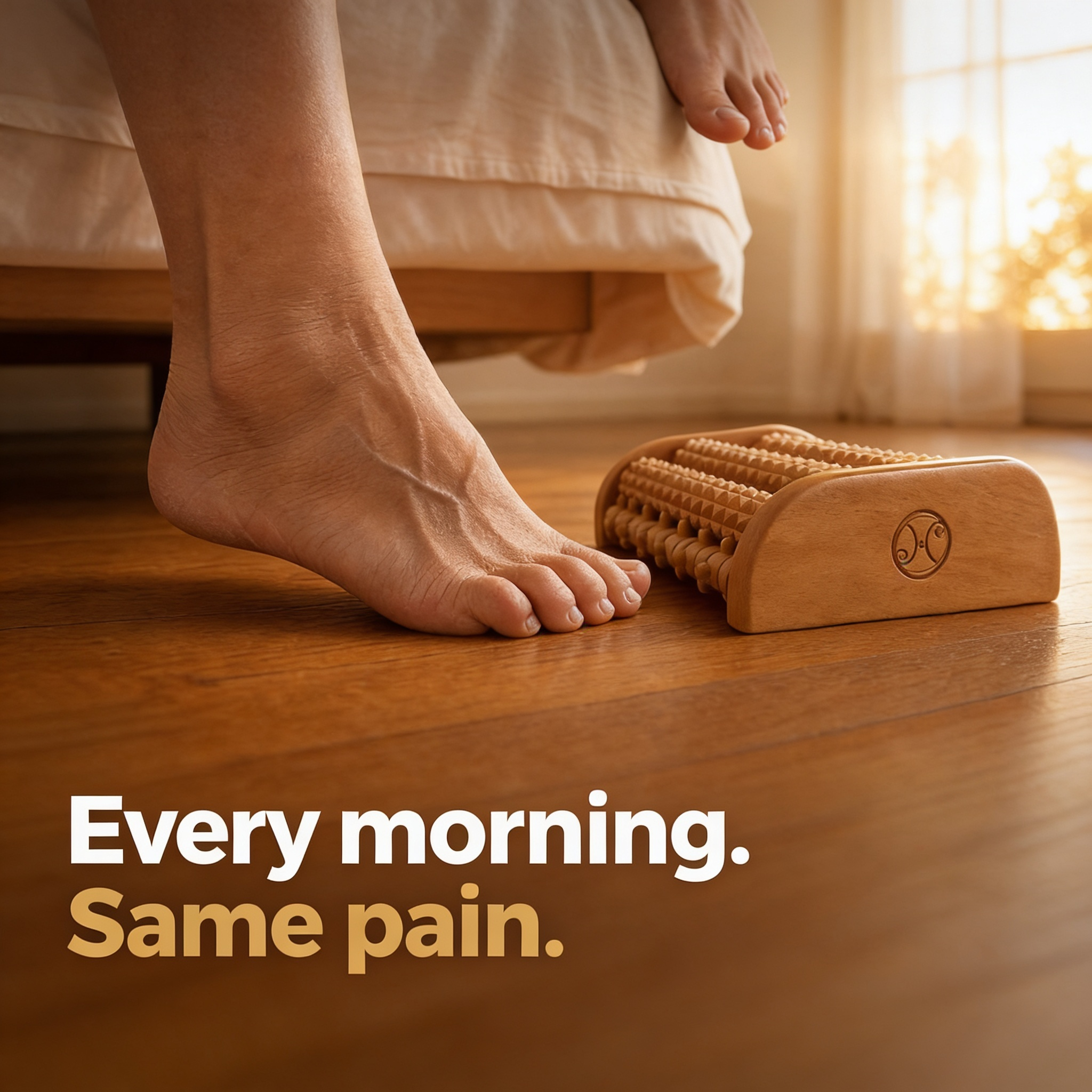 Morning foot pain — every step hurts