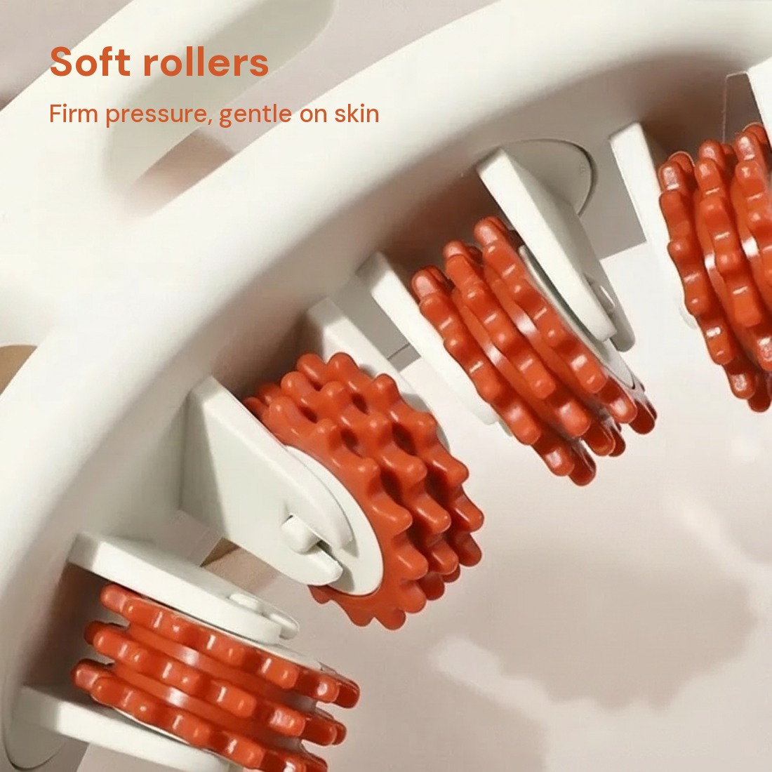 Soft rollers, gentle on skin